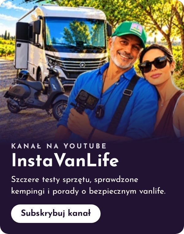 InstaVanLife – kanał o podróżach kamperem na YouTube